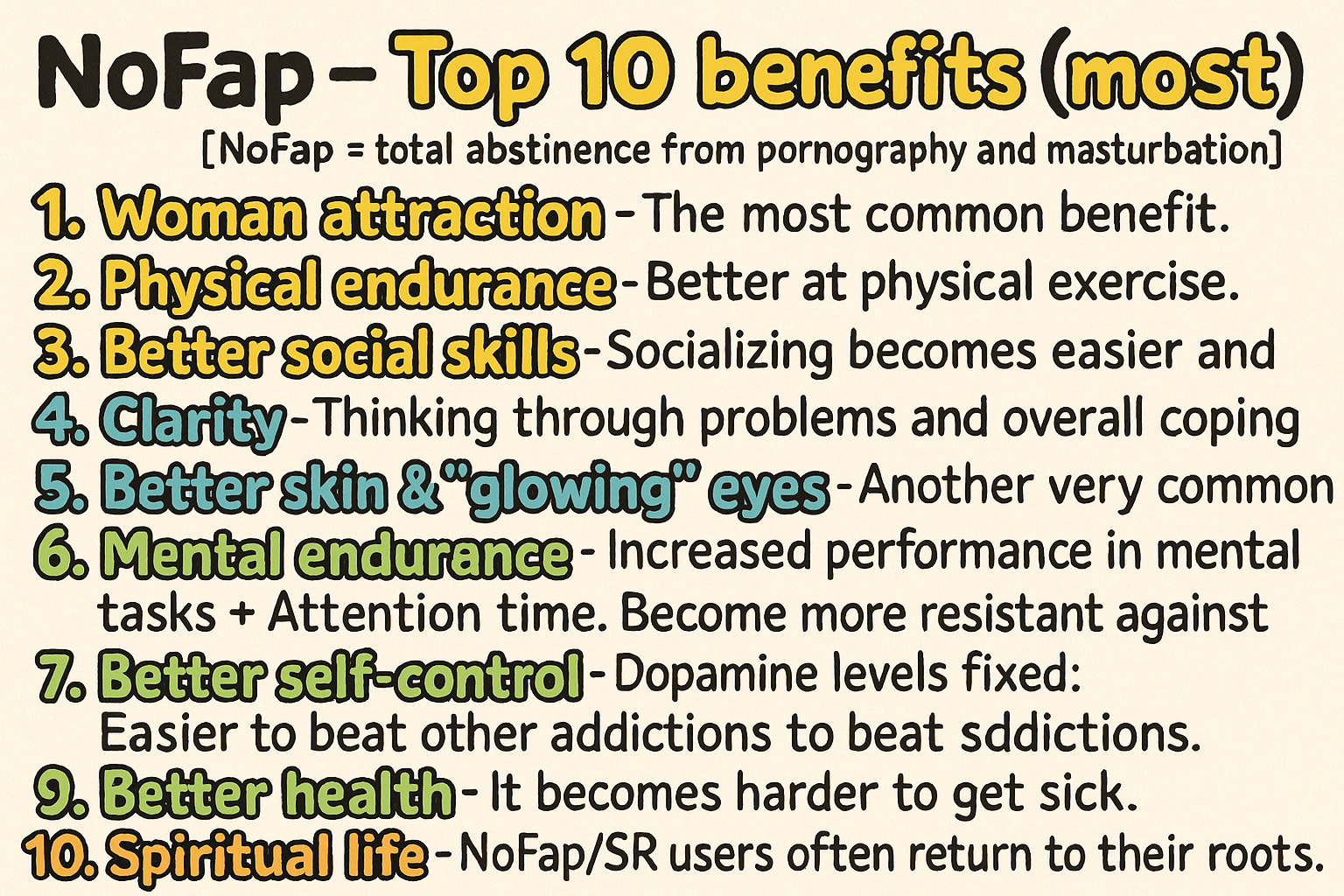 beneficios del nofap